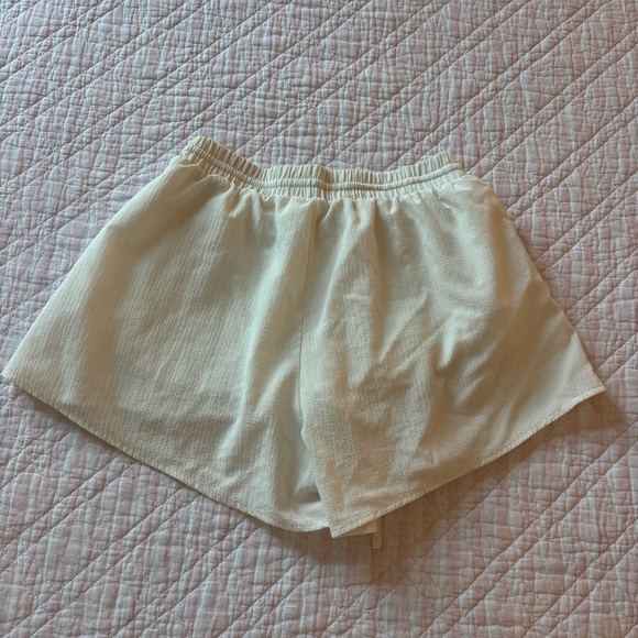 Women's Cream Grey Bandit Shorts - Picture 3 of 7